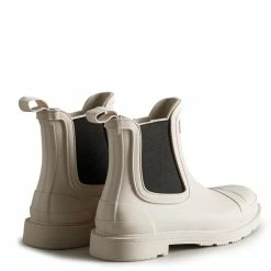 Hunter Women's Commando Chelsea Boots In Cast Pale Grey -High Top Sales 1056 3 1100x
