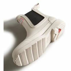 Hunter Women's Commando Chelsea Boots In Cast Pale Grey -High Top Sales 1056 4 1100x