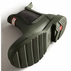 Hunter Women's Commando Chelsea Boots In Dark Olive -High Top Sales 1057 4 1100x