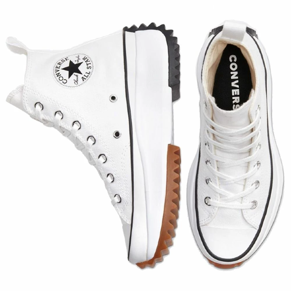 Converse Run Star Hike Hi In White/Black/Gum 5 Converse Run Star Hike Hi In White/Black/Gum - Image 3