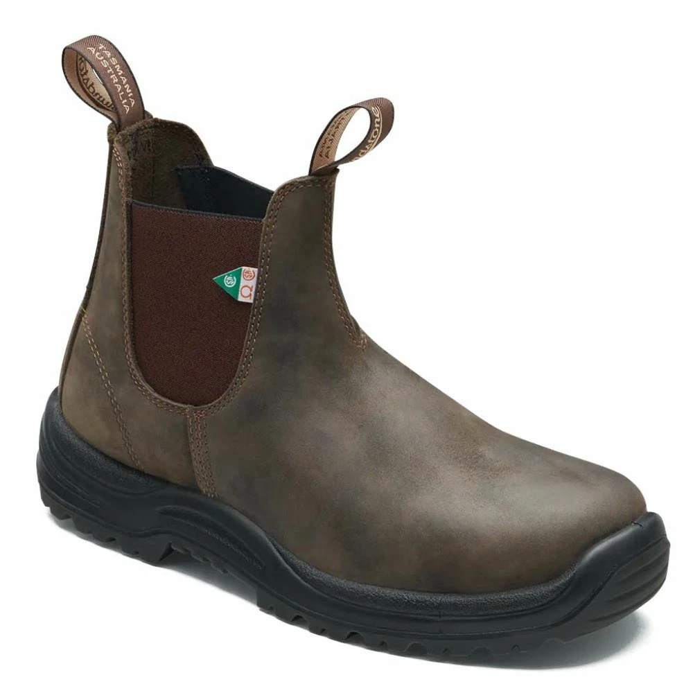 Blundstone Work & Safety Boot 180 In Waxy Rustic Brown 3 Blundstone Work & Safety Boot 180 In Waxy Rustic Brown