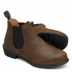 Blundstone Women's Series Low Heel 1970 In Antique Brown -High Top Sales 1970 2 1100x