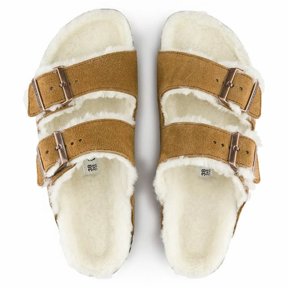 Birkenstock Arizona Shearling In Mink (Narrow Width) 5 Birkenstock Arizona Shearling In Mink (Narrow Width) - Image 3