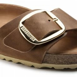 Birkenstock Women's Madrid Big Buckle Oiled Leather In Cognac (Narrow Width) 12 Birkenstock Women's Madrid Big Buckle Oiled Leather In Cognac (Narrow Width) -High Top Sales 1 0 1006525 detail 1 1100x