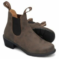 Blundstone Women's Series Heel 1677 In Rustic Brown -High Top Sales 1 6 1677 rusticbrown pair 1024x1024 eca988ac 0227 4337 8138 65d36522446b 1100x