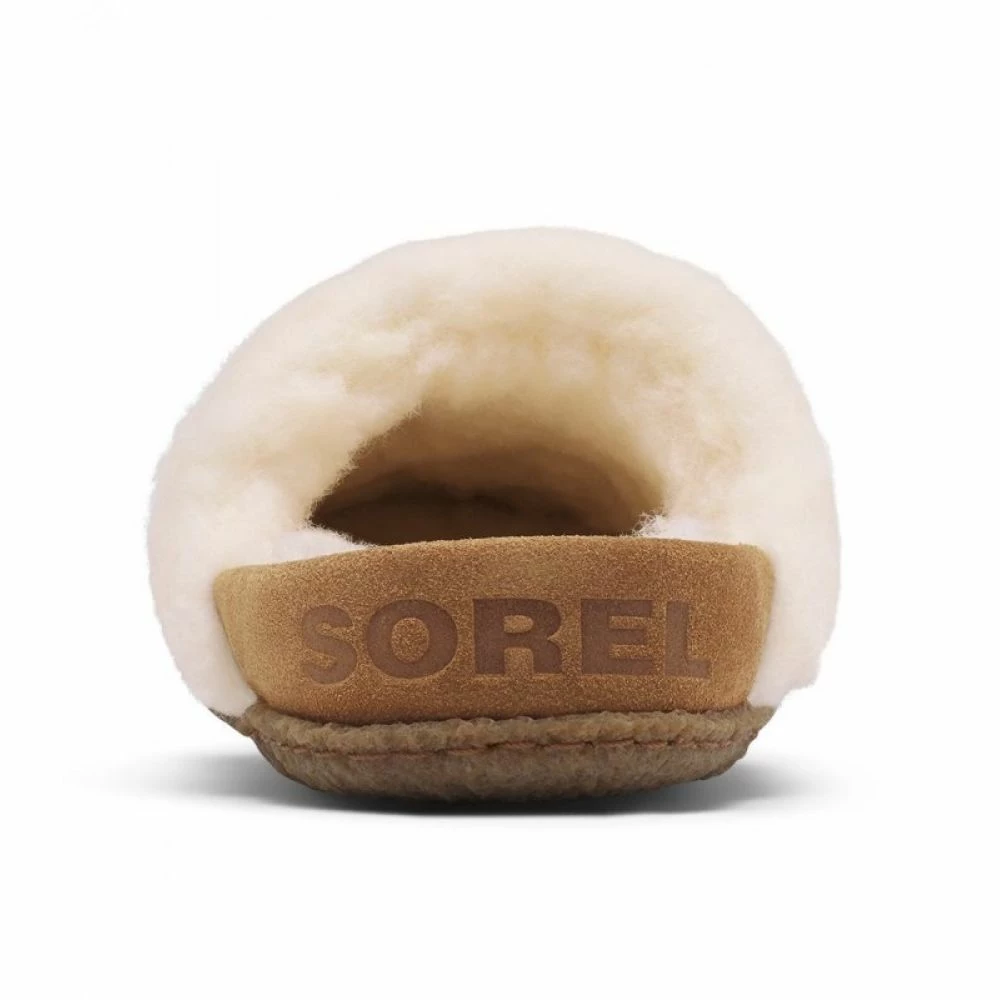 Sorel Women's Nakiska Slide II In Camel Brown/Natural - Image 5