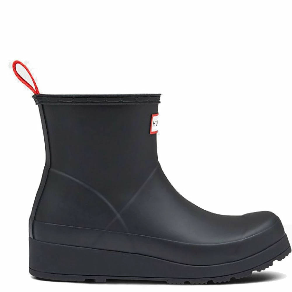 Hunter Women's Original Play Short Rain Boot In Black 3 Hunter Women's Original Play Short Rain Boot In Black