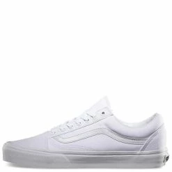 Vans Old Skool In True White -High Top Sales 2 3 2327 vans old sckool true white 3 1100x