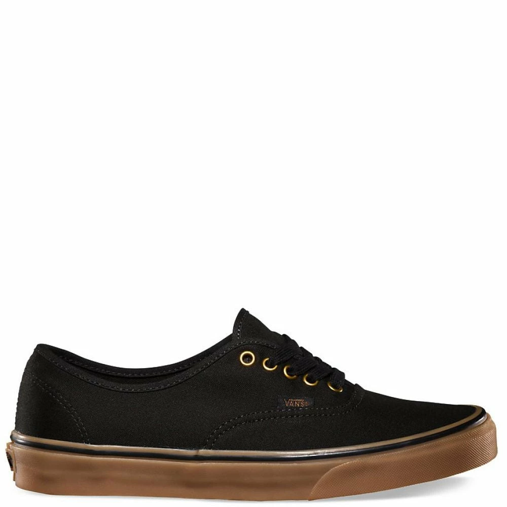 Vans Authentic In Black/Rubber 3 Vans Authentic In Black/Rubber