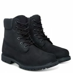 Timberland Women's Icon 6 Inch Premium Waterproof Boot In Black -High Top Sales 2 6 262 timberland icon 6 inch premium waterproof boot in black 18658a001 2 1100x