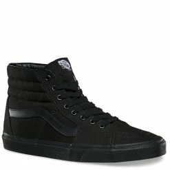 Vans SK8-Hi In Black/Black/Black 9 Vans SK8-Hi In Black/Black/Black -High Top Sales 2 9 2909 vans sk8 hi black black black ts9bj4 02 1100x