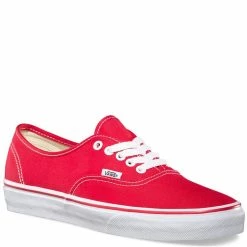 Vans Authentic In Red -High Top Sales 3 4 341 2 1100x