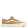 Vans Women's Eco Theory Old Skool Tapered In Mustard Gold/True White -High Top Sales 4190 1 1100x
