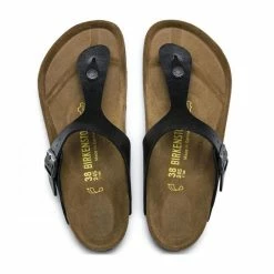 Birkenstock Gizeh Birko-Flor Graceful In Licorice -High Top Sales 5 4 541951 top 1 1100x