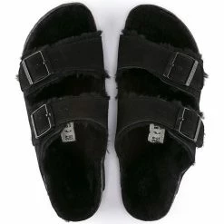 Birkenstock Arizona Shearling In Black -High Top Sales 7 5 752661 3 1100x