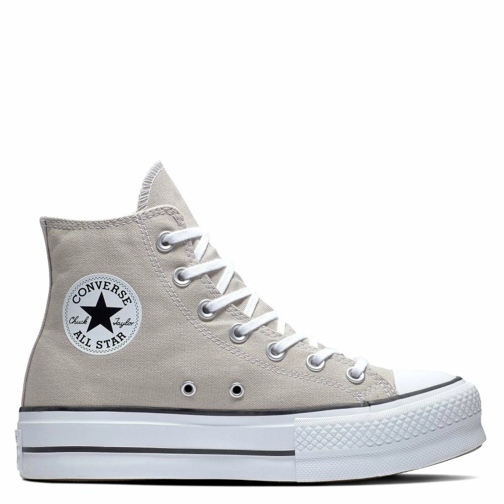 Converse Women's Chuck Taylor All Star Lift Platform Hi In Papyrus/Black/White 3 Converse Women's Chuck Taylor All Star Lift Platform Hi In Papyrus/Black/White