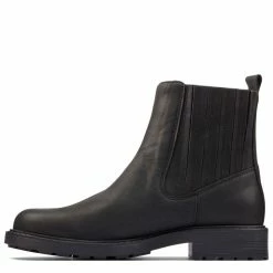 Clarks Women's Orinoco2 Mid In Black Leather -High Top Sales CL 26161664 1359 3 1100x