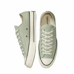 Converse Women's Chuck 70 Vintage Canvas Low In Summit Sage/Egret/Black -High Top Sales CN A02769C 3585 3 1100x
