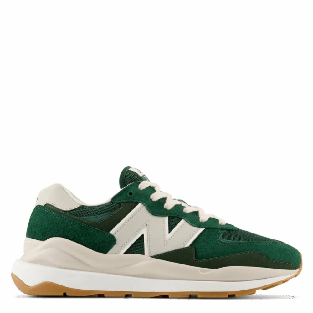 New Balance 57/40 In Nightwatch Green With Timberwolf And White 3 New Balance 57/40 In Nightwatch Green With Timberwolf And White