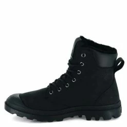 Palladium Pampa Sport Cuff WPS In Black/Black -High Top Sales PL 72992010 1030 3 1100x