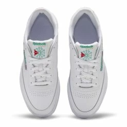Reebok Women's Club C 85 In White/Green -High Top Sales RB AR0456 1053B 3 1100x