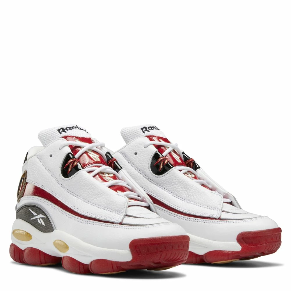 Reebok Men's The Answer DMX Basketball Shoe In Ftwr White/Flash Red/Core Black 4 Reebok Men's The Answer DMX Basketball Shoe In Ftwr White/Flash Red/Core Black - Image 2