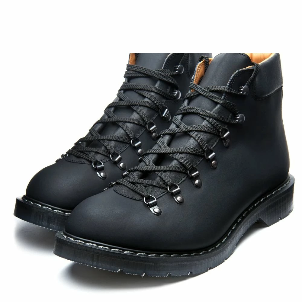 Solovair Urban Hiker In Black Greasy 5 Solovair Urban Hiker In Black Greasy - Image 3