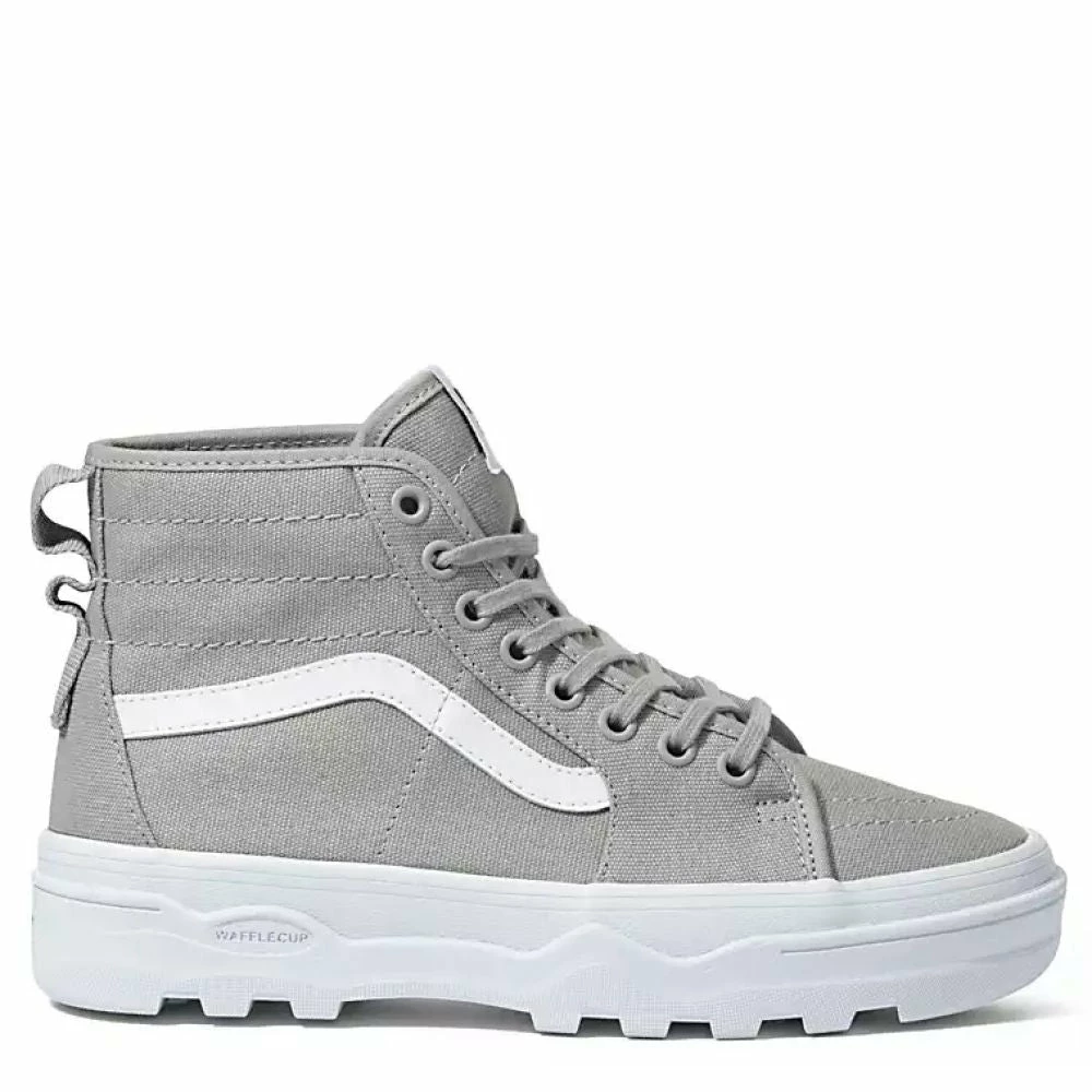 Vans Women's Sentry Sk8-Hi In Heavy Canvas Drizzle 3 Vans Women's Sentry Sk8-Hi In Heavy Canvas Drizzle