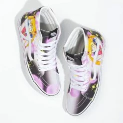 Vans X Pretty Guardian Sailor Moon Sk8-Hi In Black/Pink -High Top Sales VN 0A7Q5NB9P 4247 4 1100x