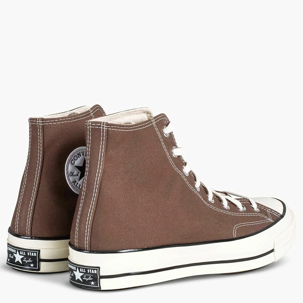 Converse Chuck 70 Vintage Canvas Hi In Earthy Brown/Egret/Black 5 Converse Chuck 70 Vintage Canvas Hi In Earthy Brown/Egret/Black - Image 3