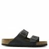 Birkenstock Women's Arizona Oiled Nubuck Leather In Black (Narrow Width) 2 Birkenstock Women's Arizona Oiled Nubuck Leather In Black (Narrow Width) -High Top Sales a r arizona 752483 7 1100x