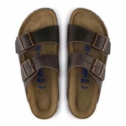 Birkenstock Arizona Softbed Oiled Leather In Habana (Narrow Width) 7 Birkenstock Arizona Softbed Oiled Leather In Habana (Narrow Width) -High Top Sales b i bi 0452763 555 3 1100x