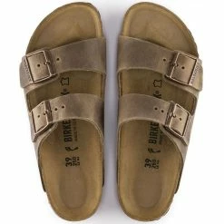 Birkenstock Arizona Oiled Leather In Tobacco Brown (Narrow Width) -High Top Sales b i bi 352203 616 4 1100x