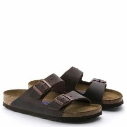 Birkenstock Arizona Softbed Oiled Leather In Habana -High Top Sales b i birkenstock arizona softbed oiled leather habana 452761 2 2 1100x