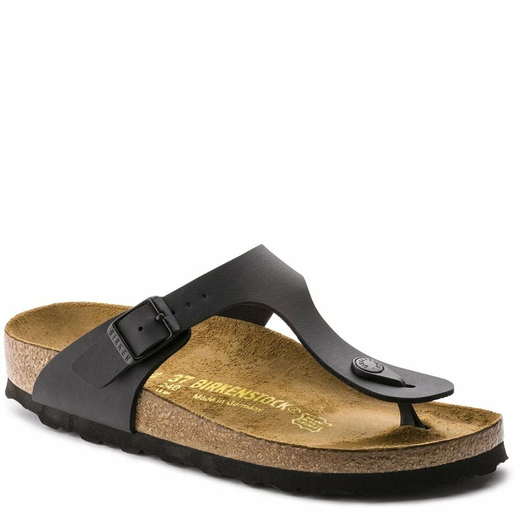 Birkenstock Gizeh Birko-Flor In Black (Narrow Width) 4 Birkenstock Gizeh Birko-Flor In Black (Narrow Width) - Image 2