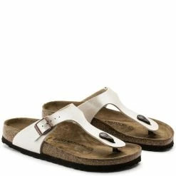 Birkenstock Gizeh Birko-Flor Graceful In Pearl 8 Birkenstock Gizeh Birko-Flor Graceful In Pearl -High Top Sales b i birkenstock gizeh graceful pearl white 943873 3 1100x