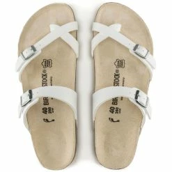 Birkenstock Mayari Birko-Flor In White -High Top Sales b i birkenstock mayari birko flor white 710531 4 1100x