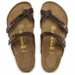 Birkenstock Women's Mayari Oiled Leather In Habana -High Top Sales b i birkenstock mayari oiled leather habana 171321 4 1100x