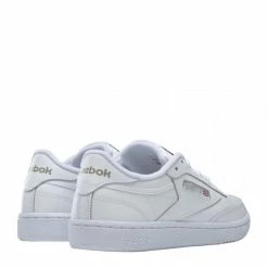 Reebok Women's Club C 85 In White/Sheer Grey -High Top Sales bs7685 ftw photo back lateral top white 1100x