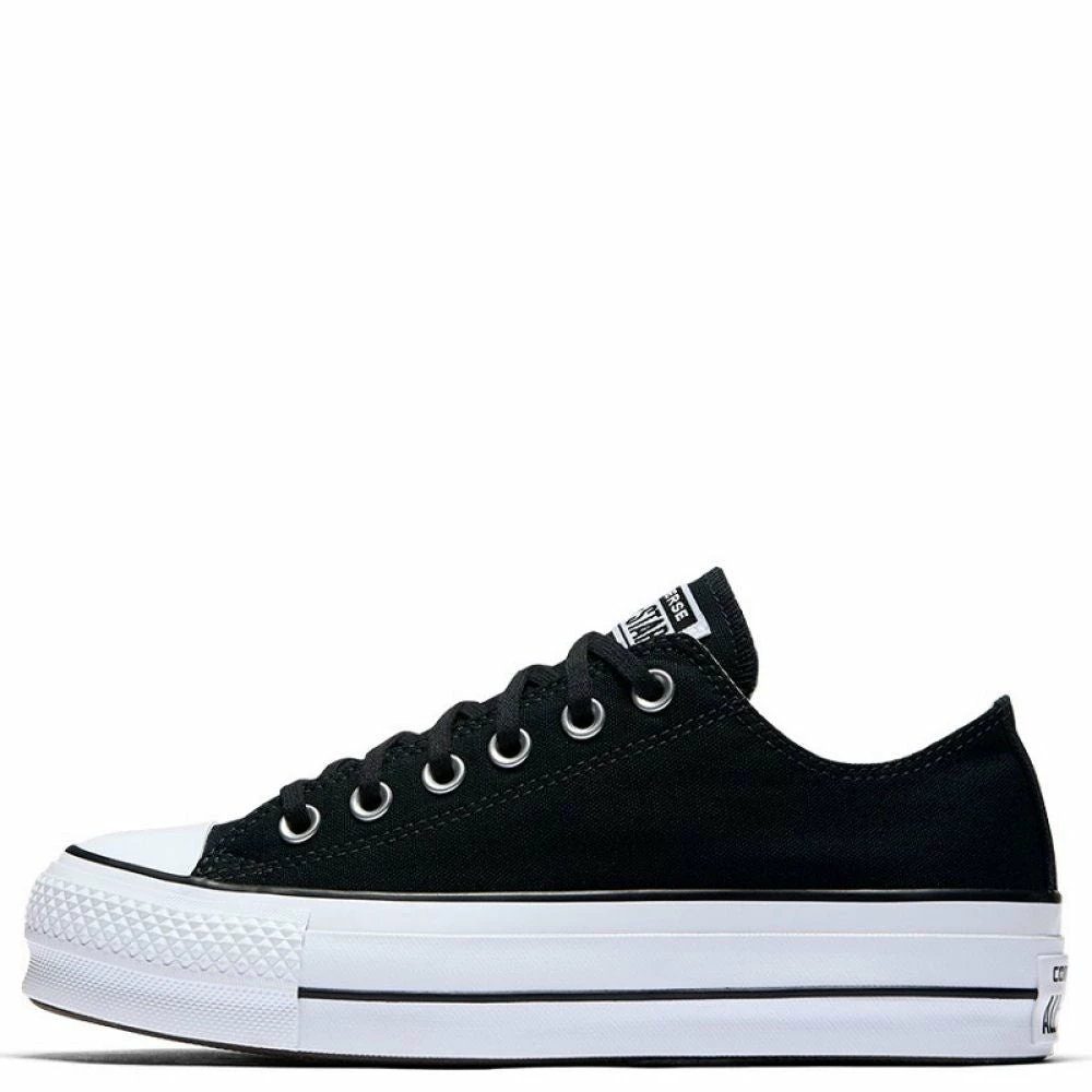 Converse Women's Chuck Taylor All Star Lift Low Top In Black 5 Converse Women's Chuck Taylor All Star Lift Low Top In Black - Image 3
