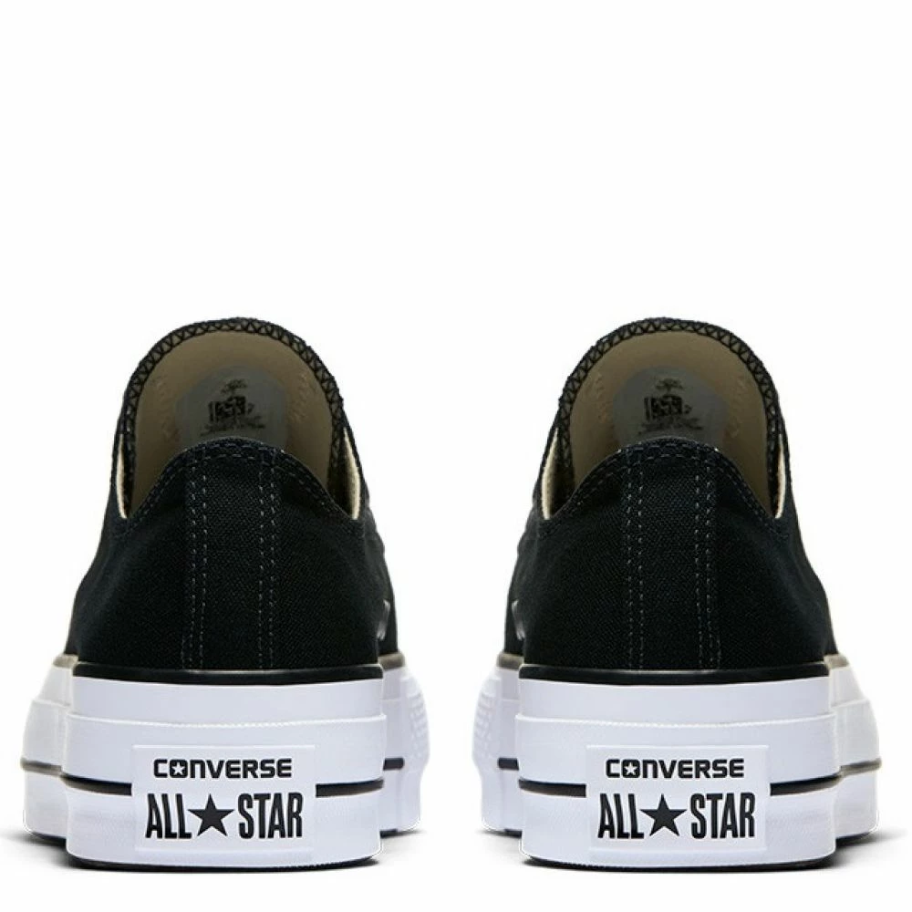 Converse Women's Chuck Taylor All Star Lift Low Top In Black 8 Converse Women's Chuck Taylor All Star Lift Low Top In Black - Image 6