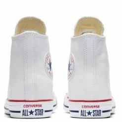 Converse Chuck Taylor All Star Leather High Top In Optic White 9 Converse Chuck Taylor All Star Leather High Top In Optic White -High Top Sales c o converse chuck taylor all star leather high top black 132169c 5 1100x
