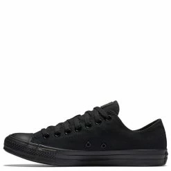 Converse Chuck Taylor All Star Mono Canvas Low Top In Black Monochrome -High Top Sales c o converse chuck taylor all star monochrome canvas low top black m5039 3 2 1100x