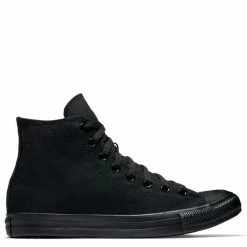 Converse Chuck Taylor All Star Mono Canvas High Top In Black Monochrome