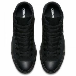 Converse Chuck Taylor All Star Mono Canvas High Top In Black Monochrome -High Top Sales c o converse chuck taylor all star monochrome high top black m3310 4 1100x