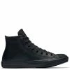 Converse Chuck Taylor All Star Mono Leather High Top In Black Monochrome 2 Converse Chuck Taylor All Star Mono Leather High Top In Black Monochrome -High Top Sales c o converse chuck taylor all star monochrome leather high top black 135251 3 1100x