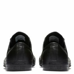 Converse Chuck Taylor All Star Mono Leather Low Top In Black Monochrome -High Top Sales c o converse chuck taylor all star monochrome leather low top black 135253 5 1100x