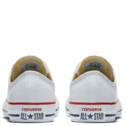 Converse Chuck Taylor All Star Leather Low Top In White 9 Converse Chuck Taylor All Star Leather Low Top In White -High Top Sales c o converse taylor all star leather low top black 132173c 5 1100x