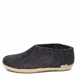 Glerups Shoe Leather Sole In Charcoal -High Top Sales char 1020 3 1100x