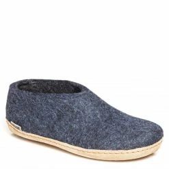 Glerups Shoe Leather Sole In Denim -High Top Sales dddd 1100x